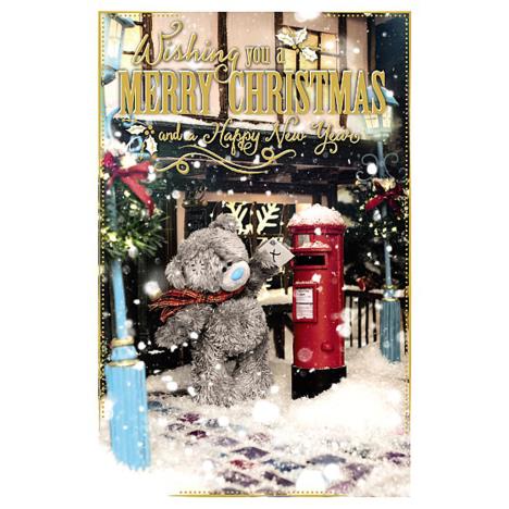 Merry Christmas & New Year Photo Finish Me To You Bear Christmas Card £1.89